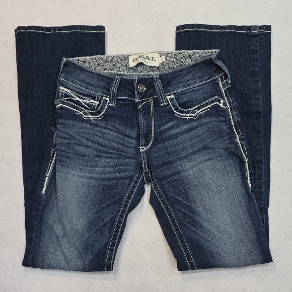 Ariat Denim - Womens Ariat Real Bootcut Jeans Size 28R